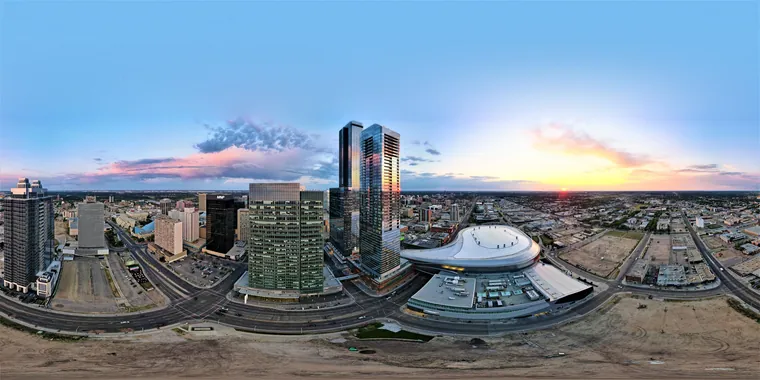 JW Marriott and neighbouring building complex