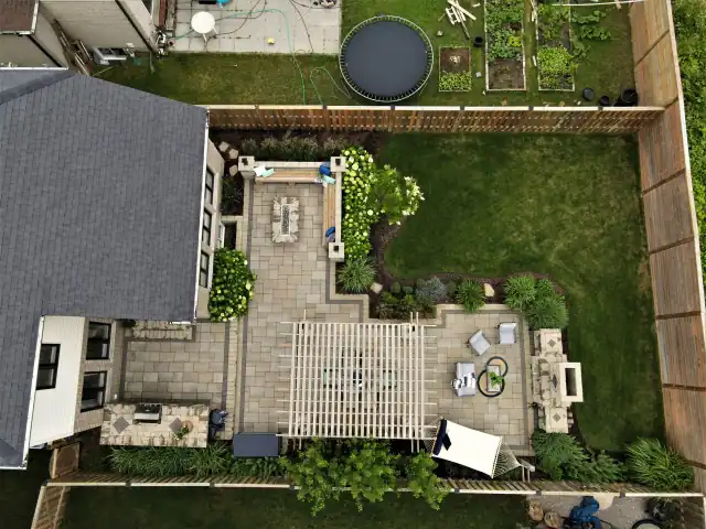 Home backyard layout, Ontario