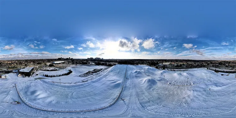 Ski and tube hill, City of Brampton, Ontario